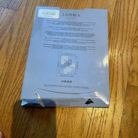 NWT LA PERLA KNEE HIGHS SZ M - Picture 3 of 3